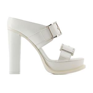 알렉산더 맥퀸 샌들 734985 9359 NEW IVORY SILVER multicolor