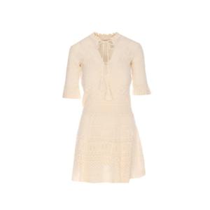 자딕앤볼테르 미디 원피스 KWDR01211102 WHITE