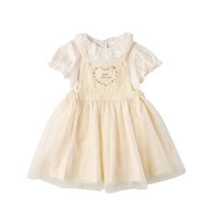 밍크뮤 [YE] 플라워드림랜드티셔츠SET드레스  35315-400-11