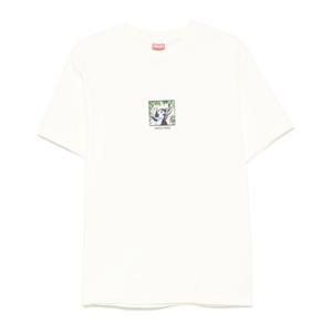 겐조 그래픽 프린트 크루넥 반팔 티셔츠 FF55TS523 4SG03