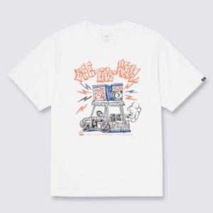 [반스]스피커 GFX 반소매 티셔츠 화이트 VN000NMFFS81