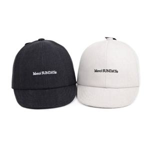 [디꾸보]메르시 피넛 숏챙 볼캡 밴딩 모자 ET877NE