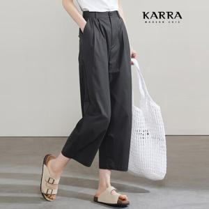 [카라]KARRA 라이크핀턱앵클팬츠_A5M0004