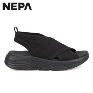 [네파]25SS 여성 클레타 키높이 X자 샌들 7L47670-C01