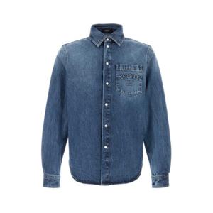 베르사체 셔츠 10189101A13583 1D800 LIGHT BLUE