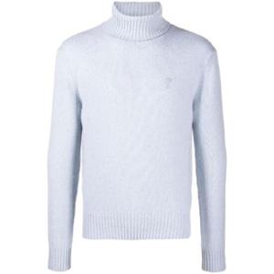 AMI Paris 하트 에이 로고 캐시미어 스웨터 HKS407005