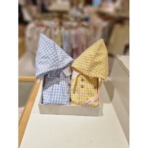 (밍크뮤10) 25여름신상HK 아미띠에체크바디슈트2종SET (2359706760102)