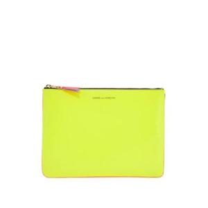 꼼데가르송 SUPER FLUO 레더 클러치백 1826314
