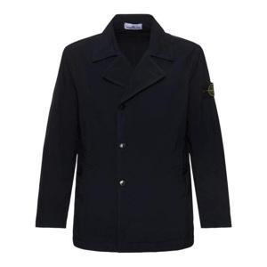 스톤아일랜드 Double breasted peacoat 81I-3FL044