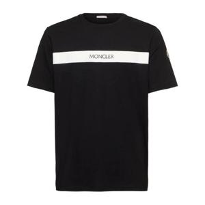 몽클레어 러버라이즈 로고 코튼 티셔츠 81I-3EU124
