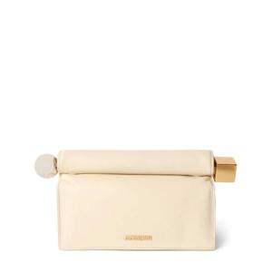 쟈크뮈스 La Pochette Rond Carre 가죽 클러치 80I-5CK022