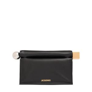 쟈크뮈스 La Pochette Rond Carre 가죽 클러치 80I-5CK021