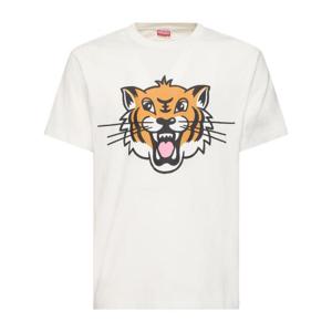겐조 Happy Tiger 클래식 코튼 티셔츠 81I-3ER020