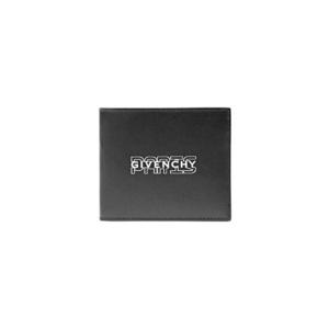 지방시 레이어드 로고 그래픽 월렛 블랙 화이트 BK6005K0S1-004