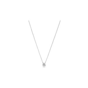 구찌 인터로킹 펜던트 네클리스 925 스털링 실버 818927-J8400-8106