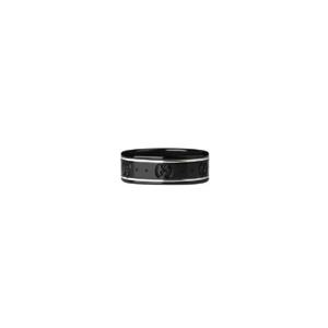 구찌 아이콘 씬 밴드 18K 화이트 골드 블랙 225985-I19A1-8061