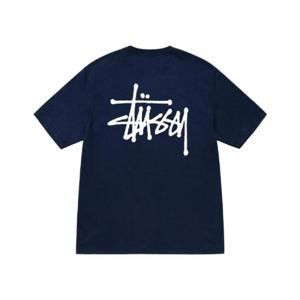스투시 베이직 스투시 티셔츠 네이비 2023 1904870