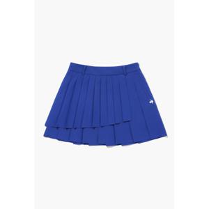[르꼬끄골프] 여성 언발란스 잔플리츠 스커트 (GQ222LSK41)