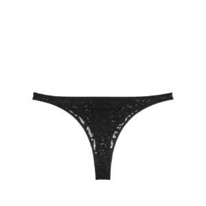 베르사체 올오버 자카드 메시 텅 팬티 10115921A08525