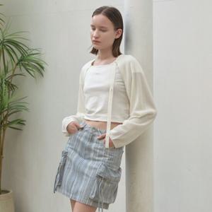 [나인][나인](Z-CD-2123)COLING SCASI KNIT BOLERO