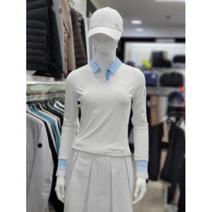 엘르골프 세이브존06 골프 브에넥 폴로 티셔츠 6J25J28J1