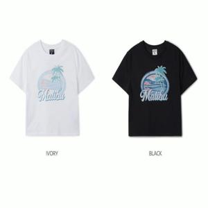 후아유 여성 말리부 비치 크롭 반팔티/ Malibu Beach Crop T-shirt WHRPF2492F 17