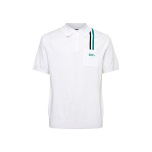 와이드앵글골프반팔티 KQJ WMM25K51W2 CO 티핑 포켓 폴로 스웨터 M (White)