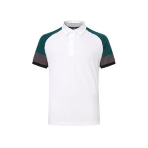 와이드앵글골프반팔티 KQJ WMM25253W2 CO 냉감 스웨터 배색 폴로 티셔츠 M (White)
