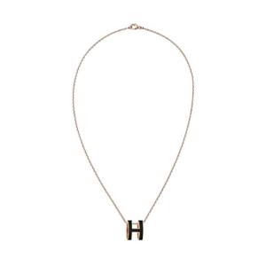 에르메스 팝아슈 펜던트 로즈 골드 하드웨어   누아 H147991FO03