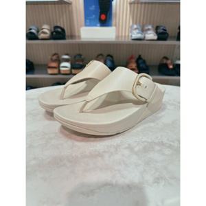 [FITFLOP][루루] FFSO5E356I2 25S S 버클 베이지 레더 여성 토포스트