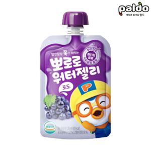 팔도 뽀로로 워터젤리 포도 120ml 20팩
