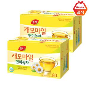 동서 캐모마일 현미녹차 80T 2개 (160T)