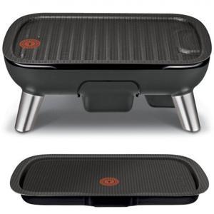테팔 파워그릴 포스 바베큐판 + 전팬 CB65F8KR (티타늄포스 코팅, 5단계 온도조절, 대용량 기름받이 통)