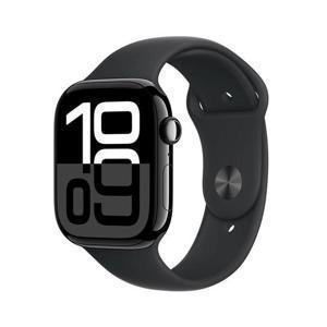Apple 애플워치10 46mm, GPS(제트블랙 알루미늄, 블랙 스포츠밴드, M/L)-[MWWQ3KH/A]