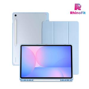 라이노핏 갤럭시탭 S10 FE+ 클리어쉴드 북커버 케이스