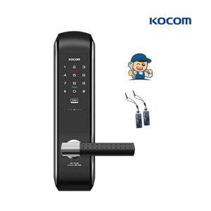 삼성SDS [A지역설치]코콤KDL-B5100S 디지털도어락 번호+카드 도어록