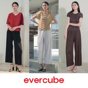 [비밀상점]목동[런칭가 179000원] 에바큐브 클래식 플리츠 팬츠