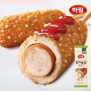 [하림] 닭가슴살 핫도그 90g x 20봉