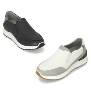 [엘칸토] 정상가189,000원 남성 소가죽  엑티브 캐주얼 슬립온 5cm LCMC44M513