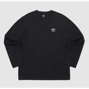 엄브로 에센셜 긴팔 티셔츠 공용 B1 UQ121CRL19 BLK WHT