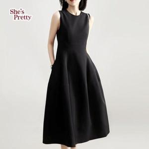 [쉬즈프리티]모나코슬리밍민소매원피스