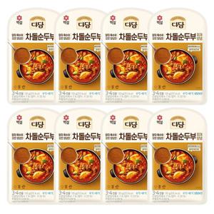 [CJ]백설 다담 차돌순두부찌개양념130g x8개