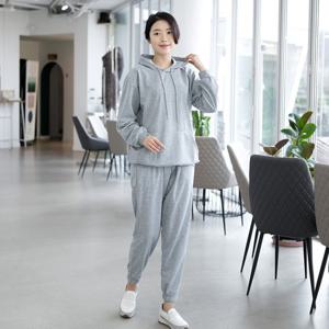 여성 엄마옷 면후드티셔츠 바지 상하세트 ST302171 중년여성의류/50대/60대/마담/빅사이즈/할머니옷