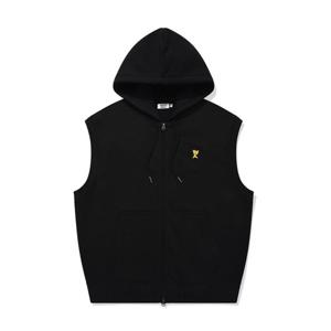 와키윌리 키키 와펜 슬리브리스 후드집업 B1 WA2501HZ15 BK GR