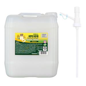 컨센서스 대용량 세탁세제 20L + 말통펌프 (2가지향 택1)