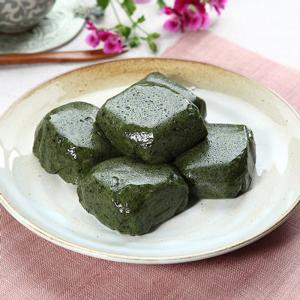 [푸드맛남] 강원도 정선 수리취 찹쌀떡 60개(총3kg/선물포장)