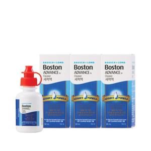 바슈롬 보스톤 어드밴스 클리너액 30ml 3개 하드렌즈 드림렌즈 렌즈세척액 렌즈세정액