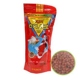 맛기차 하나로 240g  비단잉어사료 잉어먹이 금붕어