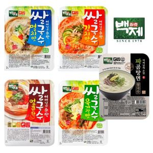 백제 쌀국수 멸치맛/김치맛/얼큰한맛/육개장맛/파곰탕면 (20개입)