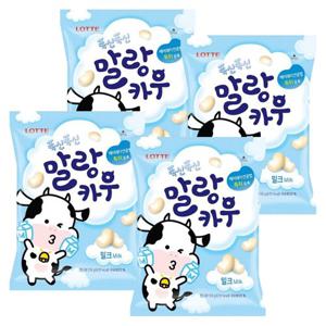 [롯데제과] 말랑카우 밀크 158g X 4봉